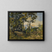 Villefranche - Henri-Joseph Harpignies — gerahmtes Bild an der Wand