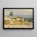 Vista sul Mare Sorrento - Henri-Joseph Harpignies — quadro incorniciato alla parete