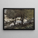 Ansicht aufgenommen am Cap Martin - Henri-Joseph Harpignies — gerahmtes Bild an der Wand