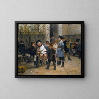 HenriJulesJean Geoffroy - Lheure Du Gouter.webp