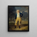 L'Abbé de Saint - Farre, unehelicher Sohn des Herzogs von Orléans und Mlle Lemarquis, Balletttänzer am Opernhaus - Henri - Pierre Danloux — gerahmtes Bild an der Wand