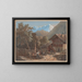 Scène alpina - Henri Boug d'Orschwiller — quadro incorniciato alla parete