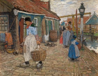Henri Cassiers - In Volendam.webp