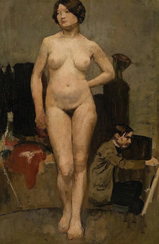 Henri Evenepoel - Femme nue etude datelier.webp