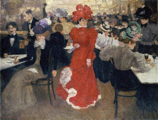 Henri Evenepoel - In the Caf dHarcourt in Paris.webp