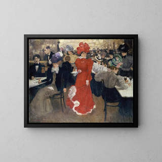 Henri Evenepoel - In the Caf dHarcourt in Paris.webp