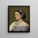 Duchesse de Fitz-James - Henri Fantin-Latour — quadro incorniciato alla parete