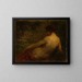 Donna nuda vista da dietro - Henri Fantin-Latour — quadro incorniciato alla parete