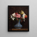 Blumen mit Kamelien und Tulpen - Henri Fantin-Latour — gerahmtes Bild an der Wand