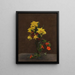 Jonquillen und Kapuzinerkresse - Henri Fantin-Latour — gerahmtes Bild an der Wand