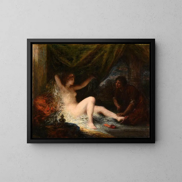 Le Lever du soleil - Henri Fantin-Latour — quadro incorniciato alla parete