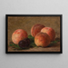 Pfirsiche und Pflaumen - Henri Fantin-Latour — gerahmtes Bild an der Wand