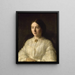 Ritratto di Mme. Edwin Edwards - Henri Fantin-Latour — quadro incorniciato alla parete