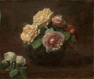 Henri FantinLatour - Roses in a Bowl.webp