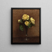 Roses jaunes Maréchal Niel - Henri Fantin-Latour — quadro incorniciato alla parete