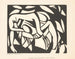 Lutteurs - Henri Gaudier-Brzeska — vista dell’opera
