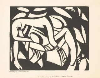 Henri GaudierBrzeska - Wrestlers.webp