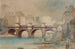 Le Pont-Neuf et la berge du quai de Conti - Henri Jean Baptiste Lévis — artwork view