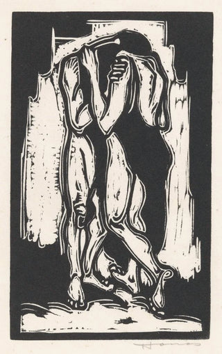 Henri Jonas - Man en vrouw die elkaar bij de schouders vasthouden.webp