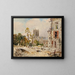 Couvent des oiseaux - Henri Laurent Mouren — quadro incorniciato alla parete