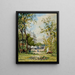 Square Raspail - Henri Laurent Mouren — quadro incorniciato alla parete