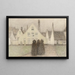 Béguinage with Old Women - Henri Le Sidaner — framed artwork on a wall