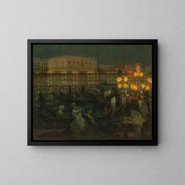 La Sérénissime Venise - Henri Le Sidaner — gerahmtes Bild an der Wand