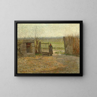 Henri Le Sidaner - La porte de la ferme.webp