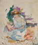 Frau im Garten - Henri Lebasque — Ansicht des Kunstwerks