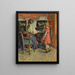Der Löwe des Klaviers Marthe und Nono - Henri Lebasque — gerahmtes Bild an der Wand