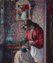 Le coiffure - Henri Lebasque — vista dell’opera