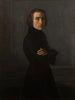 Portrait von Franz Liszt 1811-1886, Komponist und Pianist - Henri Lehmann — Ansicht des Kunstwerks