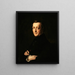 Ritratto del Dott. M. G. Worms - Henri Lehmann — quadro incorniciato alla parete