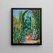 Odette nel giardino dell'Oustalet - Henri Manguin — quadro incorniciato alla parete