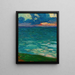 Al bordo del mare - Henri Martin — quadro incorniciato alla parete