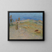 Berger und seine Schafe in den Causses - Henri Martin — gerahmtes Bild an der Wand