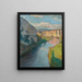 La Vallée du Lot près de Saint-Cirq-Lapopie - Henri Martin — gerahmtes Bild an der Wand