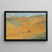Landarbeiter im Talgrund - Henri Martin — gerahmtes Bild an der Wand