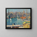 Le Vieux-Port de Marseille - Henri Martin — gerahmtes Bild an der Wand