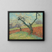 Il Vecchio Prugno - Henri Martin — quadro incorniciato alla parete