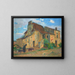 Paesaggio di campagna - Henri Martin — quadro incorniciato alla parete