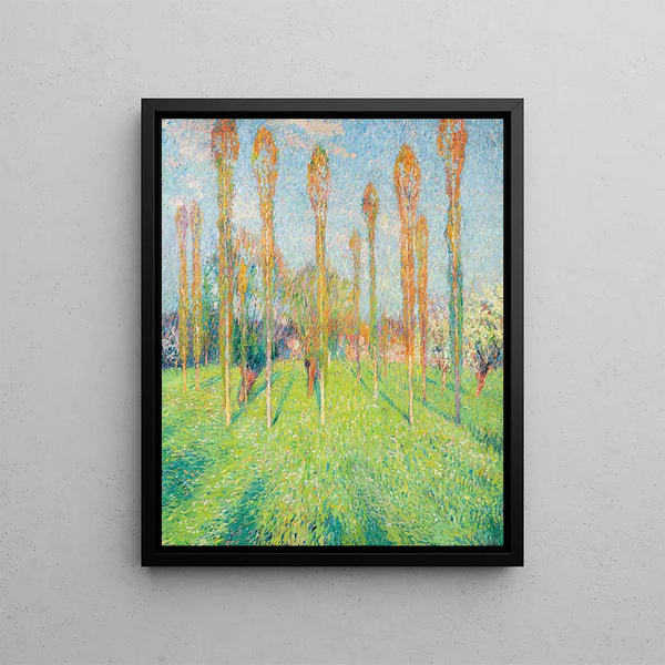 Henri Martin - Prairie ensoleille aux peupliers.webp