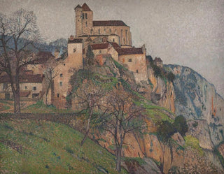 Saint-Cirq-Lapopie - Henri Martin — Ansicht des Kunstwerks