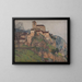 Saint-Cirq-Lapopie - Henri Martin — gerahmtes Bild an der Wand