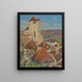 Saint-Cirq-Lapopie - Henri Martin — quadro incorniciato alla parete