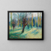 Saules dans la vallée du Vert - Henri Martin — gerahmtes Bild an der Wand