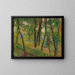 Sotto bosco - Henri Martin — quadro incorniciato alla parete