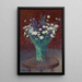 Vase di margherite - Henri Martin — quadro incorniciato alla parete
