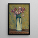 Blumenvasen - Henri Martin — gerahmtes Bild an der Wand