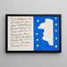 Monsieur Loyal - Henri Matisse — gerahmtes Bild an der Wand